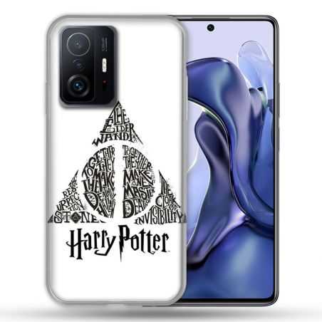 Coque Pour Xiaomi 11T / 11T Pro Harry Potter Hollows triangle Blanc