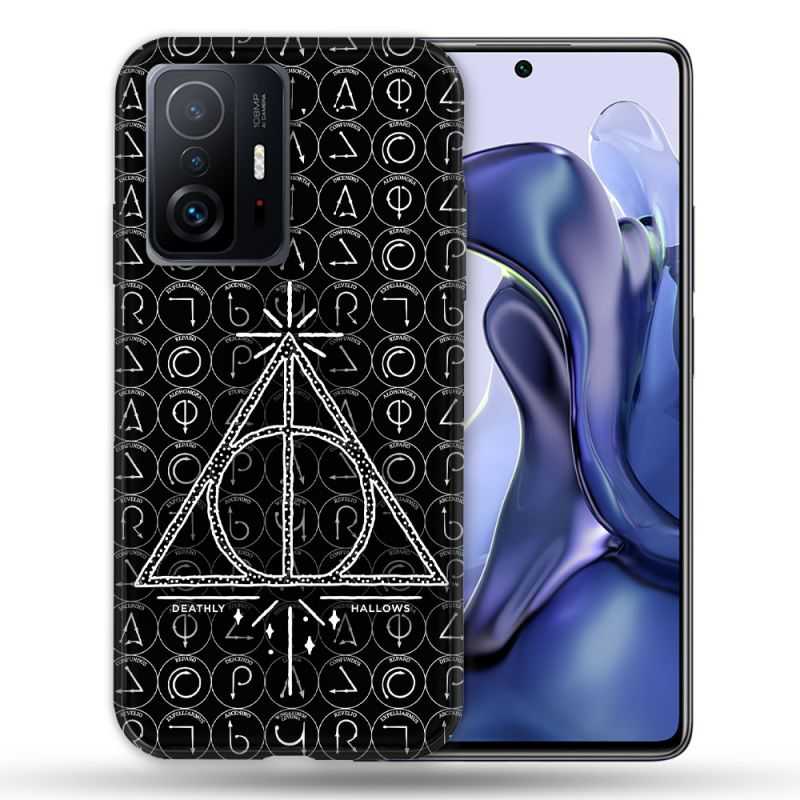 Coque Pour Xiaomi 11T / 11T Pro Harry Potter Hollows Triangle Noir