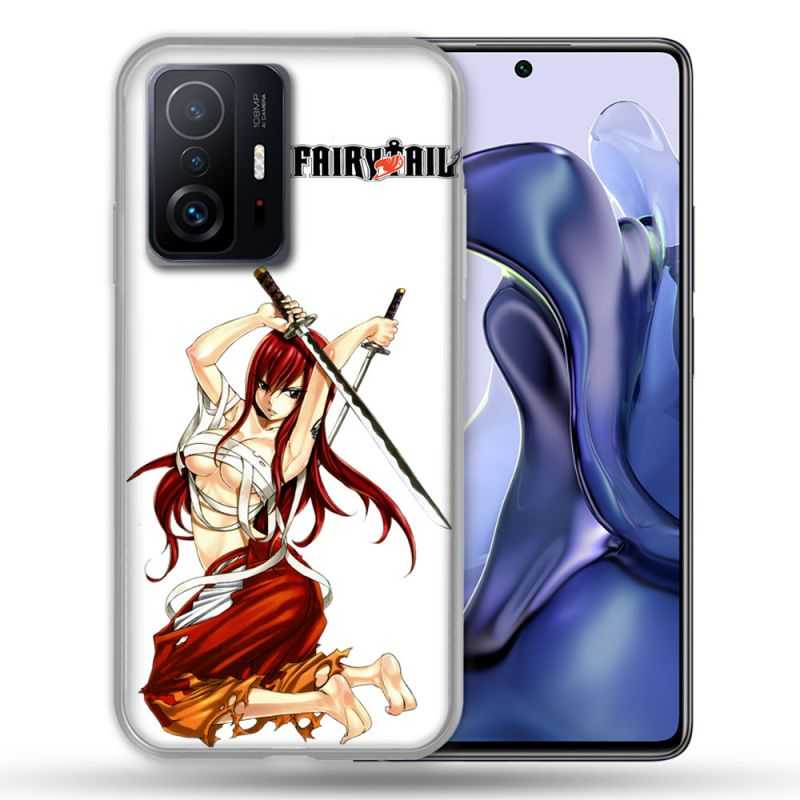 Coque Pour Xiaomi 11T / 11T Pro Manga Fairy Tail Erza