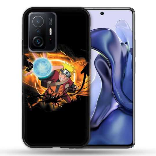 Coque Pour Xiaomi 11T / 11T Pro Manga Naruto Noir