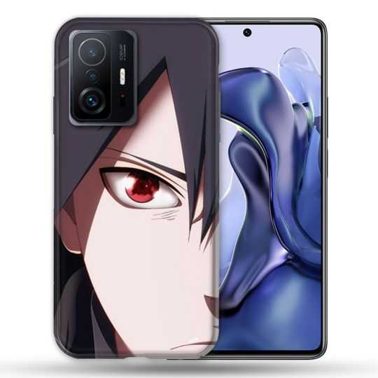 Coque Pour Xiaomi 11T / 11T Pro Manga Naruto Sasuke visage