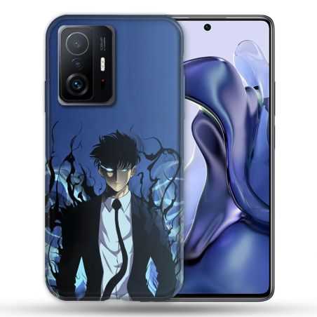 Coque Pour Xiaomi 11T / 11T Pro Manga Solo Leveling Sung Bleu