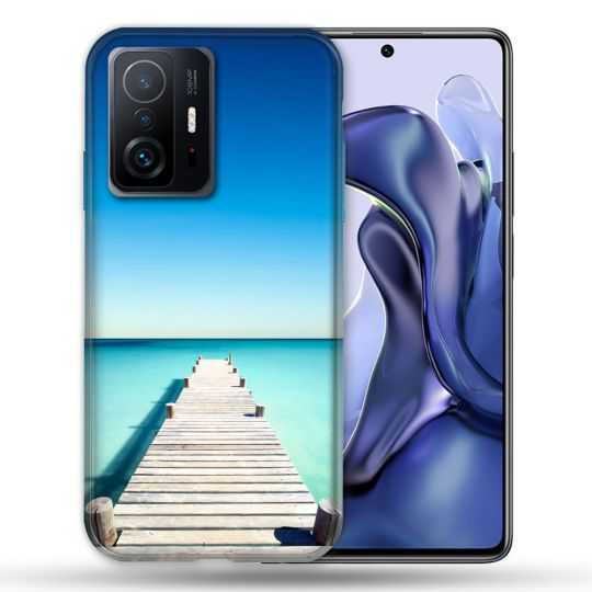 Coque Pour Xiaomi 11T / 11T Pro Nature Pont Mer