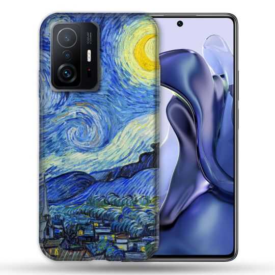 Coque Pour Xiaomi 11T / 11T Pro Peinture La nuit étoilée