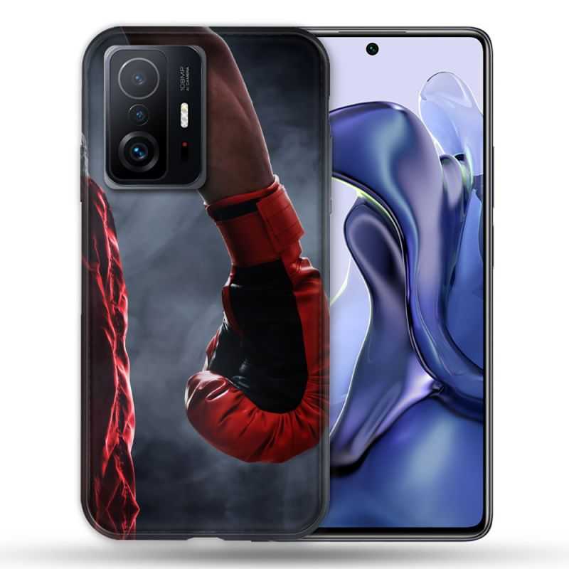 Coque Pour Xiaomi 11T / 11T Pro Sport Boxe Gant Rouge