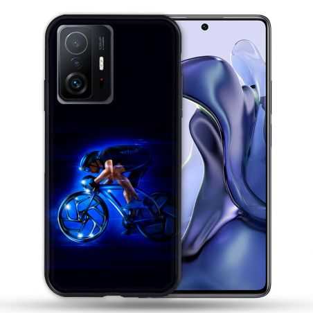 Coque Pour Xiaomi 11T / 11T Pro Sport Cyclisme Bleu