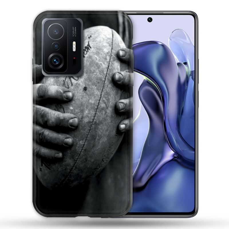 Coque Pour Xiaomi 11T / 11T Pro Sport Rugby Ballon Vintage