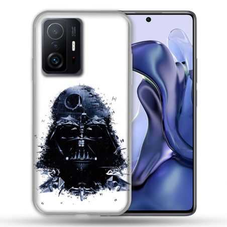 Coque Pour Xiaomi 11T / 11T Pro Star Wars - Dark Vador Blanc