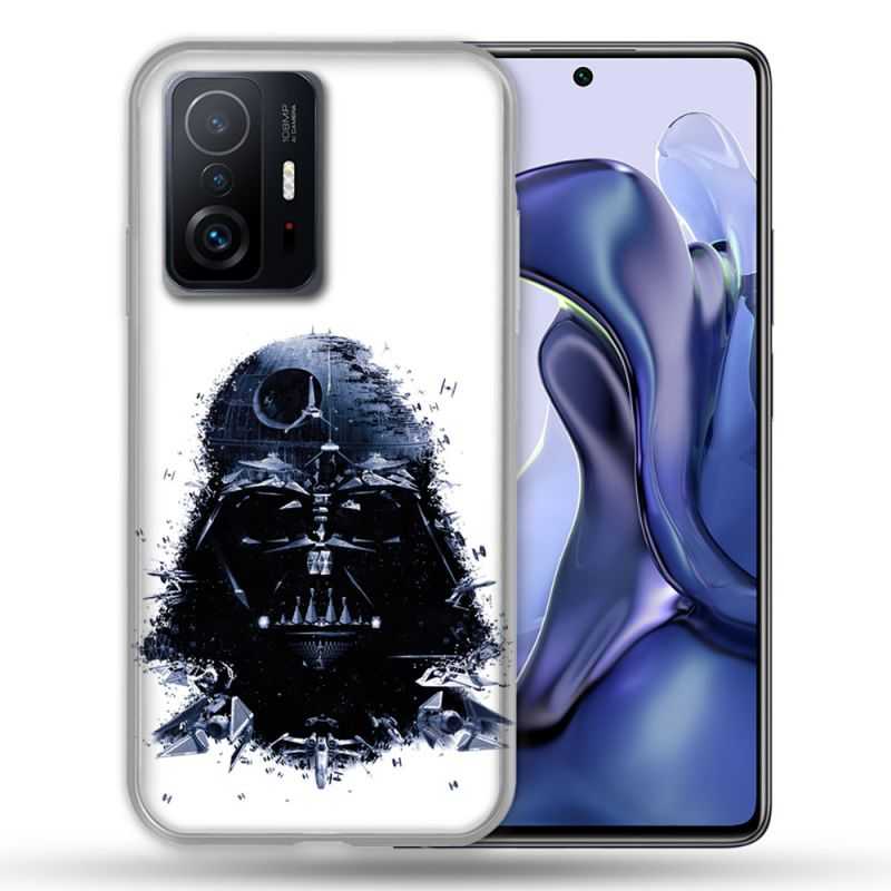 Coque Pour Xiaomi 11T / 11T Pro Star Wars - Dark Vador Blanc
