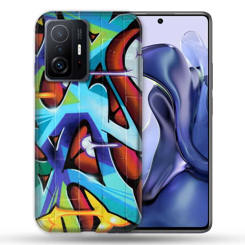 Coque Pour Xiaomi 11T / 11T Pro Street Art Graf Color