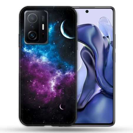 Coque Pour Xiaomi 11T / 11T Pro Univers Bleu Violet