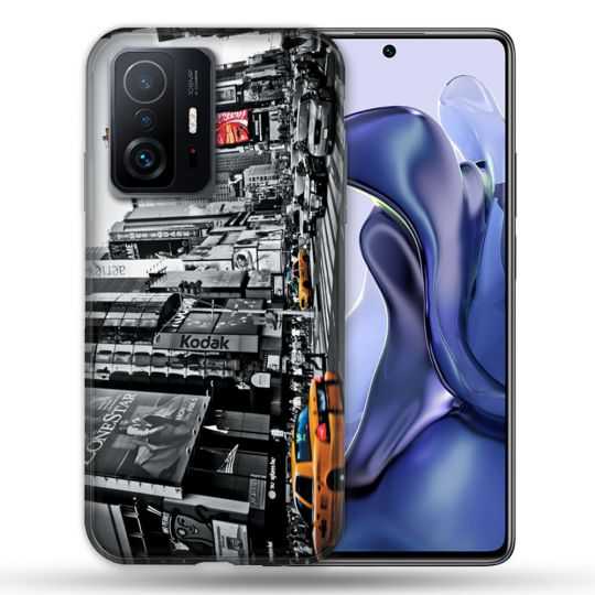 Coque Pour Xiaomi 11T / 11T Pro Voyage Amerique USA New York Taxi