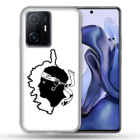 Coque Pour Xiaomi 11T / 11T Pro Voyage Corse Blanc