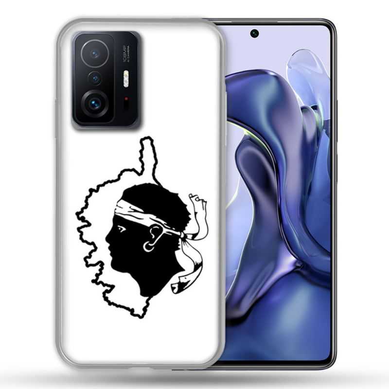 Coque Pour Xiaomi 11T / 11T Pro Voyage Corse Blanc