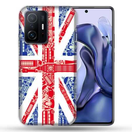 Coque Pour Xiaomi 11T / 11T Pro Voyage Angleterre Blanc