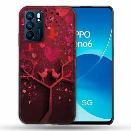 Coque Pour Oppo Reno 6 Amour Arbre