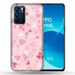 Coque Pour Oppo Reno 6 Amour Ptis Coeurs