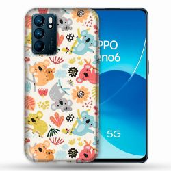 Coque Pour Oppo Reno 6 Animal Koala Pattern