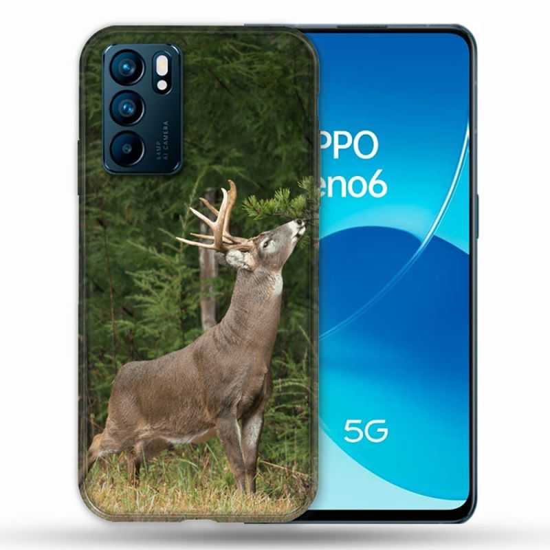 Coque Pour Oppo Reno 6 Chasse Cerf