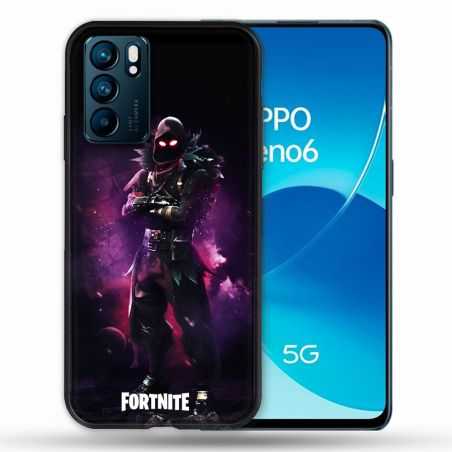 Coque Pour Oppo Reno 6 Fortnite Raven
