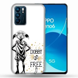Coque Pour Oppo Reno 6 Harry Potter Dobby Free Blanc