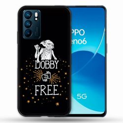 Coque Pour Oppo Reno 6 Harry Potter Dobby Free Noir