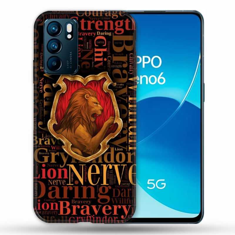 Coque Pour Oppo Reno 6 Harry Potter Griffondor