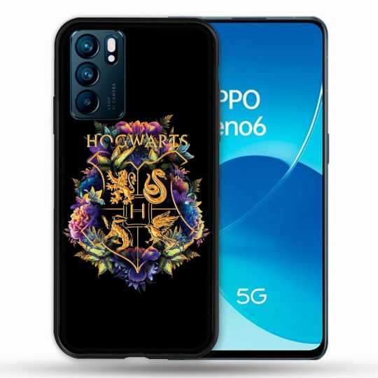 Coque Pour Oppo Reno 6 Harry Potter Hogwarts