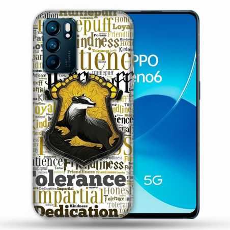Coque Pour Oppo Reno 6 Harry Potter Poursouffle