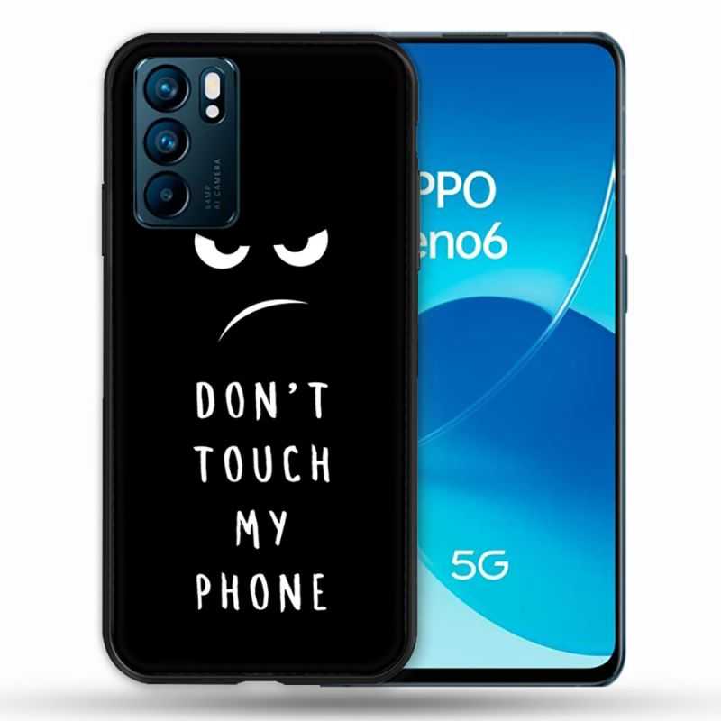 Coque Pour Oppo Reno 6 Humour Don't Touch