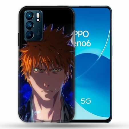 Coque Pour Oppo Reno 6 Manga Bleach Ichigo