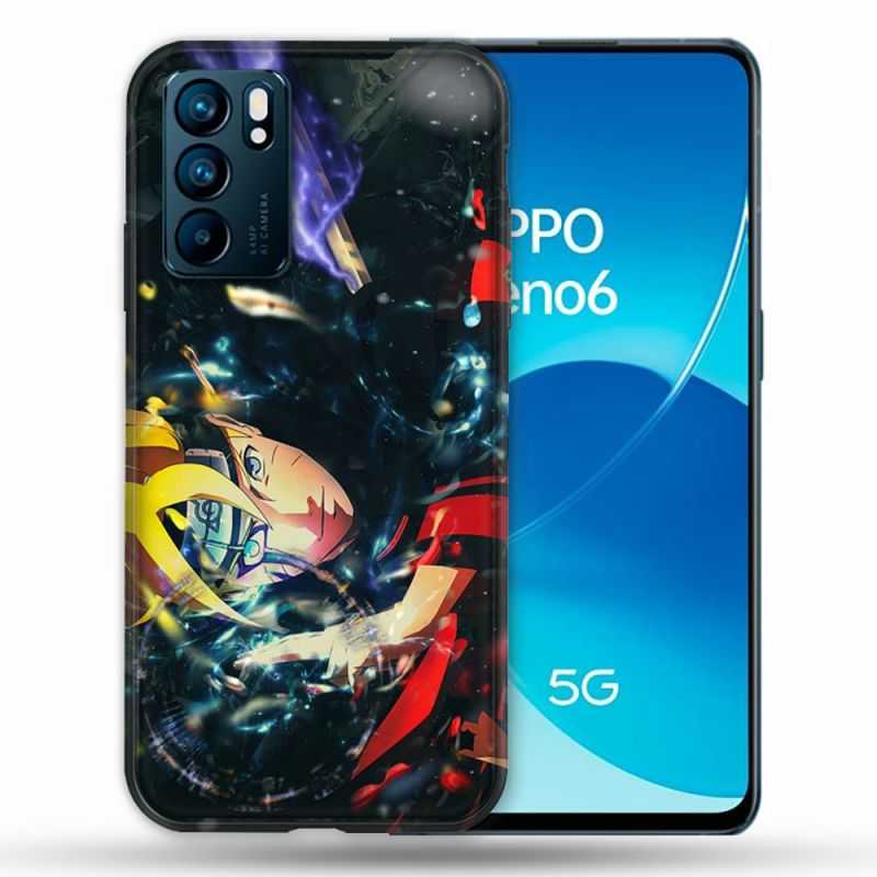 Coque Pour Oppo Reno 6 Manga Boruto Eclair