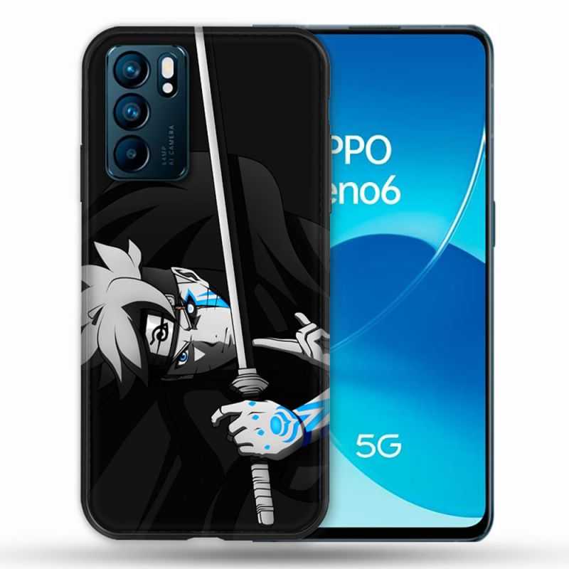 Coque Pour Oppo Reno 6 Manga Boruto Epée