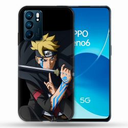 Coque Pour Oppo Reno 6 Manga Boruto Tatouage