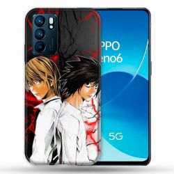 Coque Pour Oppo Reno 6 Manga Death Note Duo