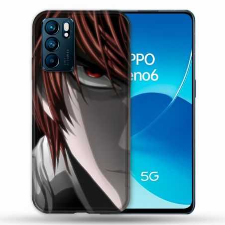 Coque Pour Oppo Reno 6 Manga Death Note Kira