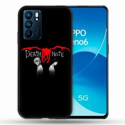 Coque Pour Oppo Reno 6 Manga Death Note Noir