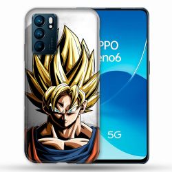Coque Pour Oppo Reno 6 Manga Dragon Ball Sangoku Portrait