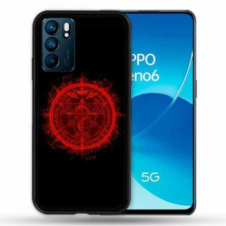 Coque Pour Oppo Reno 6 Manga Fullmetal Alchemist Logo