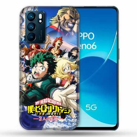 Coque Pour Oppo Reno 6 Manga My Hero Academia Affiche