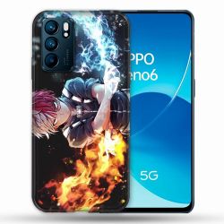 Coque Pour Oppo Reno 6 Manga My Hero Academia Shoto