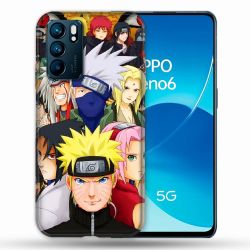 Coque Pour Oppo Reno 6 Manga Naruto Team