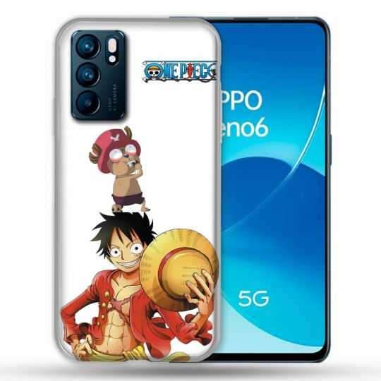 Coque Pour Oppo Reno 6 Manga One Piece Chopper