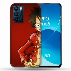 Coque Pour Oppo Reno 6 Manga One Piece Luffy