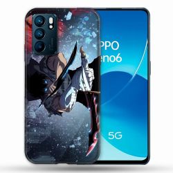 Coque Pour Oppo Reno 6 Manga Solo Leveling Sung Epee