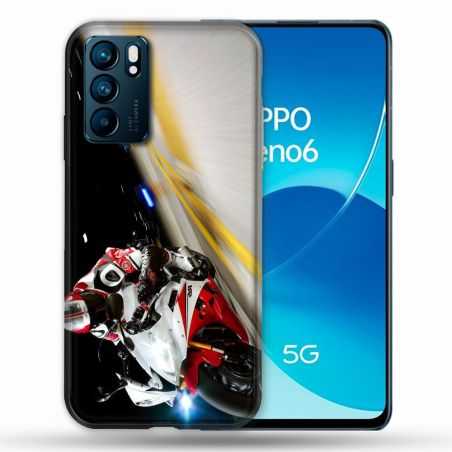 Coque Pour Oppo Reno 6 Moto Course GP R6