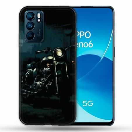 Coque Pour Oppo Reno 6 Moto Harley Vintage
