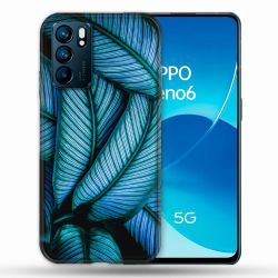 Coque Pour Oppo Reno 6 Nature Feuille Palmier