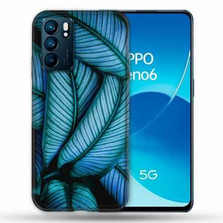 Coque Pour Oppo Reno 6 Nature Feuille Palmier