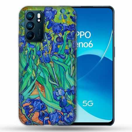 Coque Pour Oppo Reno 6 Peinture Iris